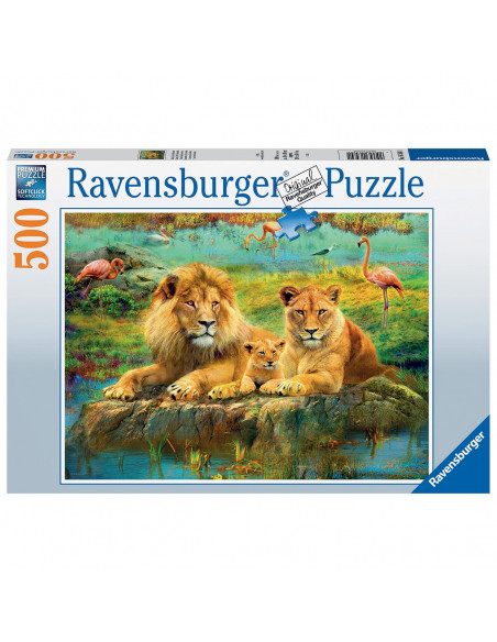 PUZZLE FAMILIE DE LEI, 500 PIESE,RVSPA16584