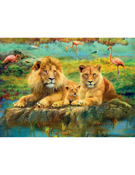 PUZZLE FAMILIE DE LEI, 500 PIESE,RVSPA16584