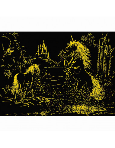 PUZZLE UNICORNI LA RAU, 500 PIESE STARLINE,RVSPA14873