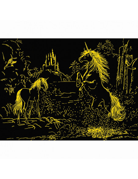 PUZZLE UNICORNI LA RAU, 500 PIESE STARLINE,RVSPA14873