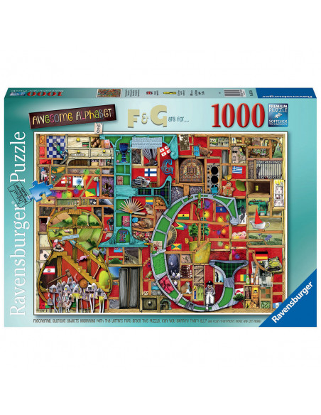 PUZZLE ALFABET COLIN THOMPSON, 1000 PIESE,RVSPA16761