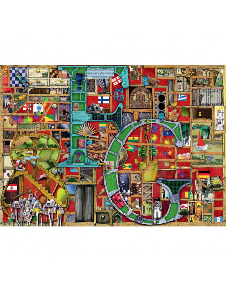 PUZZLE ALFABET COLIN THOMPSON, 1000 PIESE,RVSPA16761
