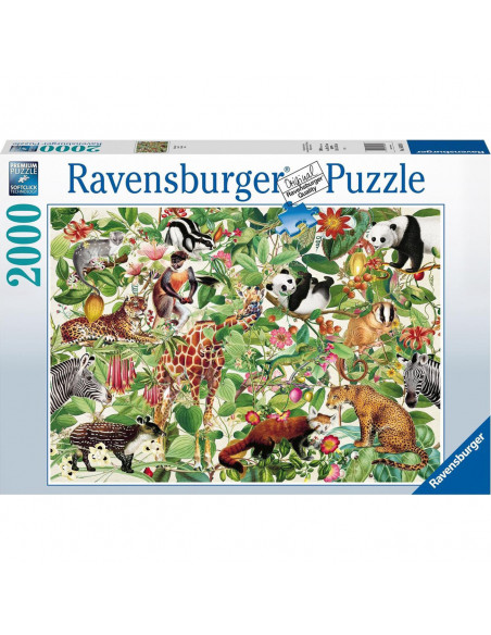 PUZZLE HARTA LUMII, 2000 PIESE,RVSPA16825