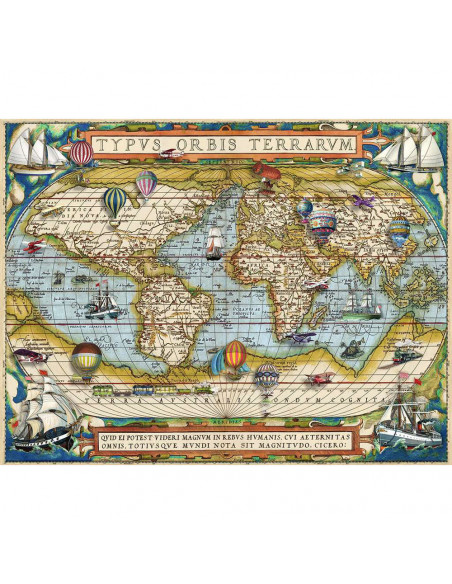 PUZZLE HARTA LUMII, 2000 PIESE,RVSPA16825