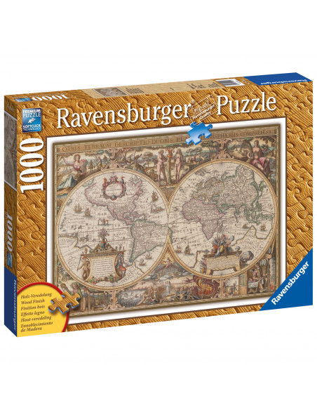 PUZZLE HARTA ANTICA A LUMII, 1000 PIESE,RVSPA19004