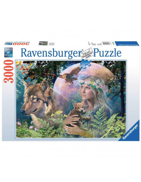 PUZZLE FEMEIA DIN PADURE, 3000 PIESE,RVSPA17033