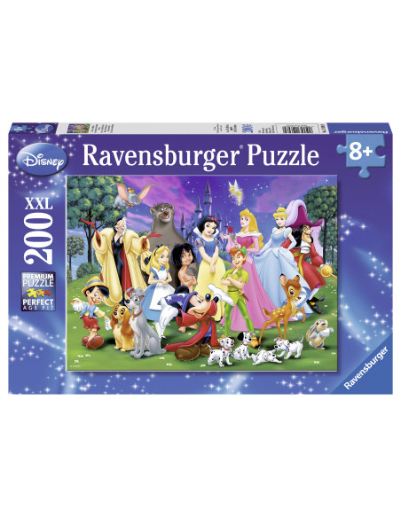 PUZZLE DISNEY PERSONAJELE PREFERATE, 200 PIESE,RVSPC12698