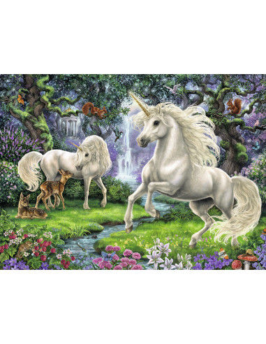 PUZZLE UNICORNII MISTICI, 200 PIESE,RVSPC12838