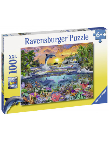 PUZZLE PARADIS TROPICAL, 100 PIESE,RVSPC10950