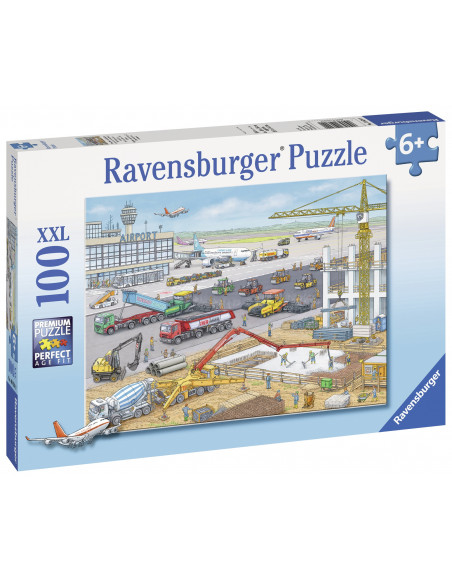 PUZZLE SANTIER PE AEROPORT, 100 PIESE,RVSPC10624