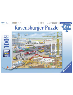 PUZZLE SANTIER PE AEROPORT, 100 PIESE,RVSPC10624 2
