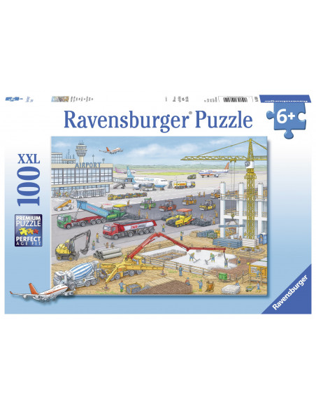PUZZLE SANTIER PE AEROPORT, 100 PIESE,RVSPC10624
