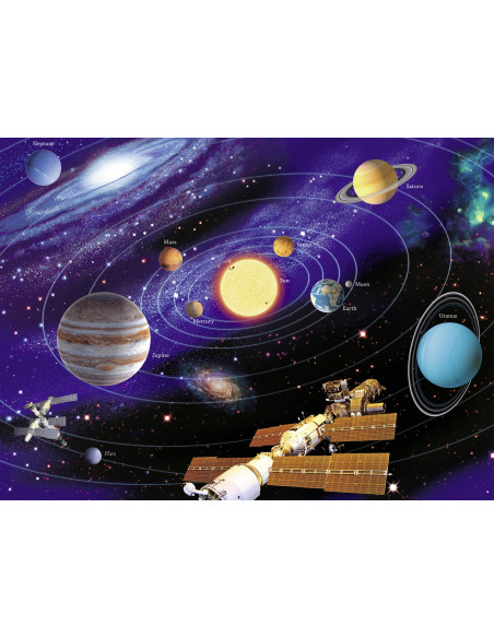 PUZZLE SISTEMUL SOLAR, 200 PIESE,RVSPC12796