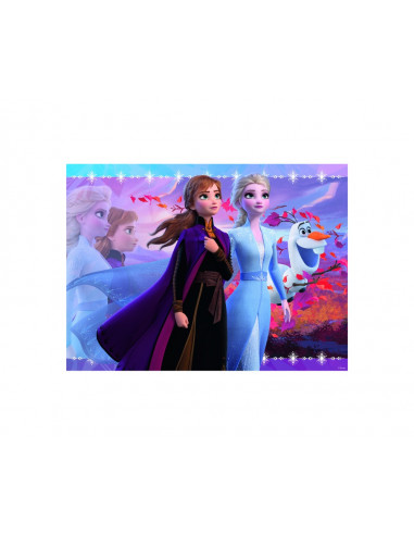 PUZZLE FROZEN II ELSA&ANNA, 100 PIESE,RVSPC12868