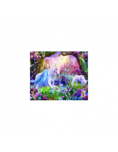PUZZLE ZANA SI UNICORN, 100 PIESE,RVSPC12887