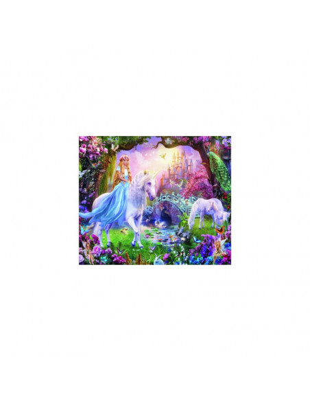 PUZZLE ZANA SI UNICORN, 100 PIESE,RVSPC12887