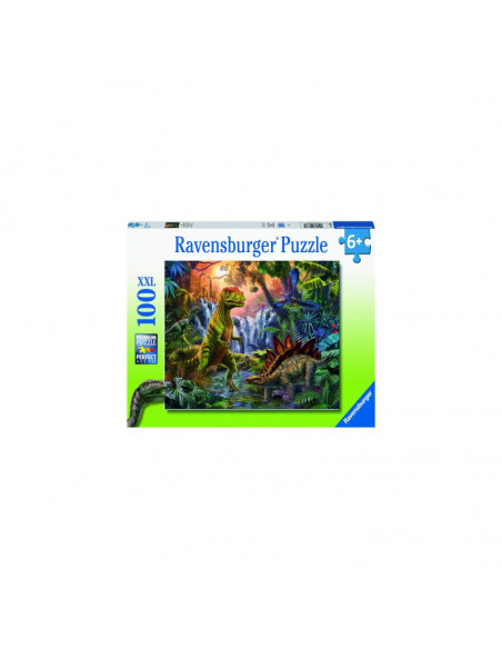 PUZZLE OAZA DINOZAURILOR, 100 PIESE,RVSPC12888
