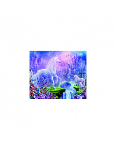 PUZZLE UNICORN CU SCLIPICI, 100 PIESE,RVSPC12907