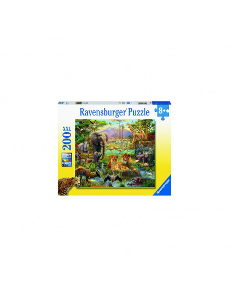 PUZZLE ANIMALE DIN SAVANA, 200 PIESE,RVSPC12891