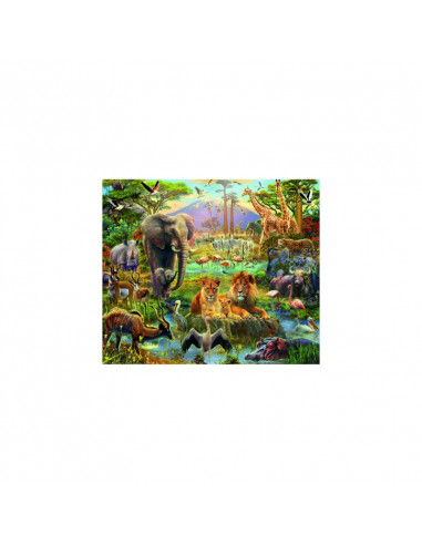PUZZLE ANIMALE DIN SAVANA, 200 PIESE,RVSPC12891