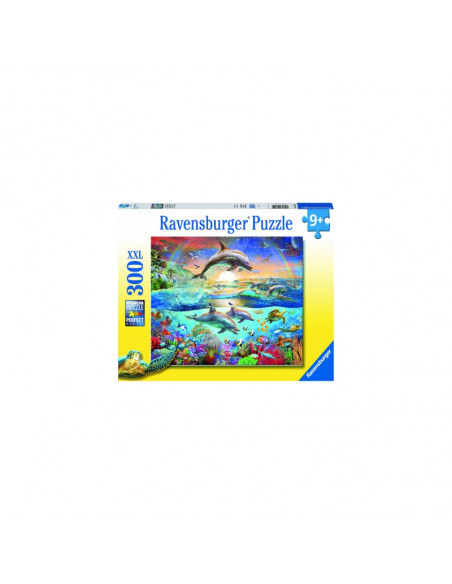 PUZZLE PARADISUL DELFINILOR, 300 PIESE,RVSPC12895