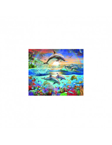 PUZZLE PARADISUL DELFINILOR, 300 PIESE,RVSPC12895