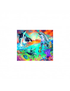 PUZZLE ANIMALE DIN OCEAN, 200 PIESE,RVSPC12900 2
