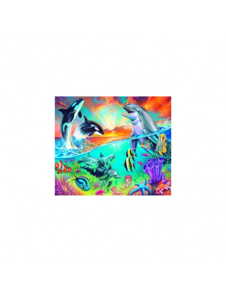 PUZZLE ANIMALE DIN OCEAN, 200 PIESE,RVSPC12900