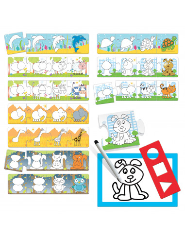 SCOALA DE DESEN PAS CU PAS,HE21062