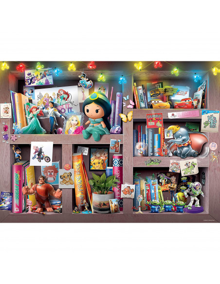 PUZZLE PERSONAJE DISNEY, 100 PIESE,RVSPC10410