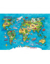 PUZZLE HARTA CALATORII, 100 PIESE,RVSPC10595
