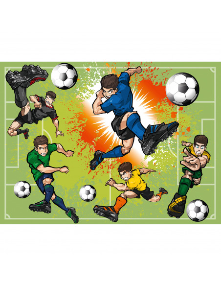 PUZZLE FOTBALISTI, 100 PIESE,RVSPC10693