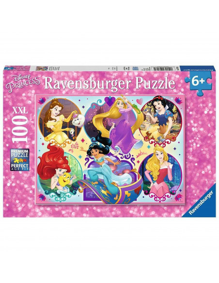 PUZZLE PRINTESELE DISNEY, 100 PIESE,RVSPC10796
