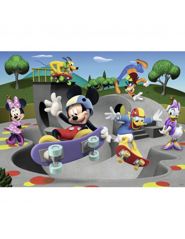 PUZZLE MICKEY CU SKATEBOARD, 100 piese,RVSPC10923