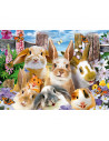 PUZZLE IEPURASI, 100 PIESE,RVSPC10949