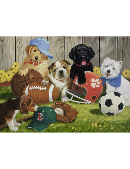 PUZZLE CATELUSI SPORTIVI, 200 PIESE,RVSPC12806