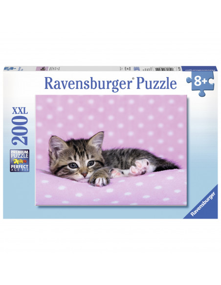 PUZZLE PISICUTA PE PATURA, 200 PIESE,RVSPC12824