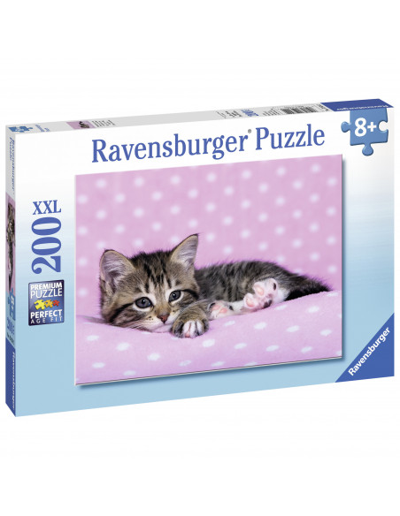 PUZZLE PISICUTA PE PATURA, 200 PIESE,RVSPC12824