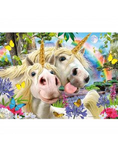 PUZZLE SELFIE CU UNICORNI, 100 PIESE,RVSPC12898 2