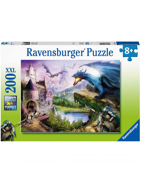 PUZZLE CASTEL SI DRAGONI, 200 PIESE,RVSPC12911