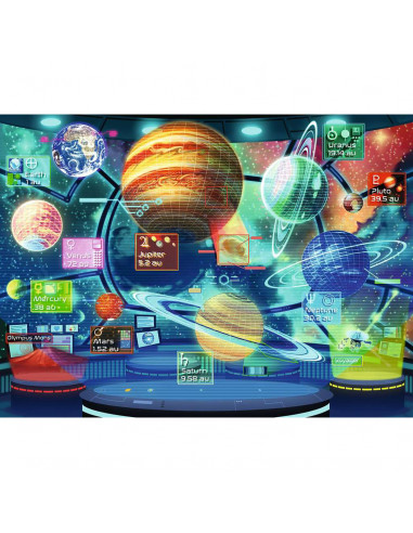 PUZZLE HOLOGRAMA PLANETELOR, 300 PIESE,RVSPC12981