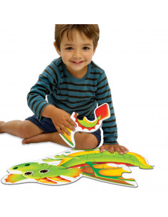 PRIMUL MEU PUZZLE DE PODEA - DRAGON,TLJ104750 2