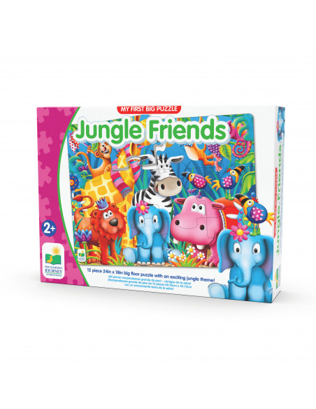 PRIMUL MEU PUZZLE DE PODEA - ANIMALE IN JUNGLA,TLJ106501