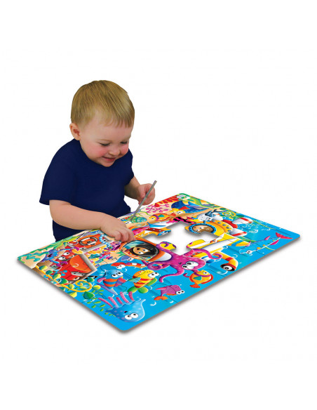 PRIMUL MEU PUZZLE DE PODEA - PRIETENII OCEANULUI,TLJ108758