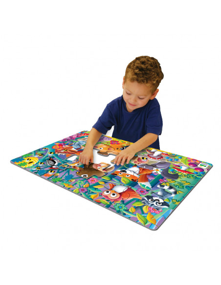 PRIMUL MEU PUZZLE DE PODEA - PRIETENII PADURII,TLJ108109