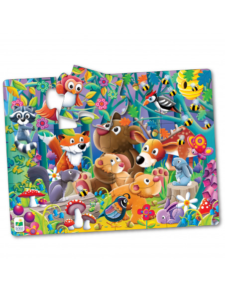PRIMUL MEU PUZZLE DE PODEA - PRIETENII PADURII,TLJ108109
