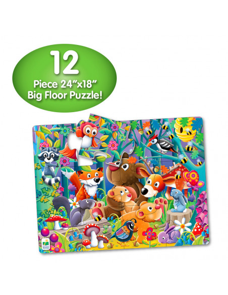 PRIMUL MEU PUZZLE DE PODEA - PRIETENII PADURII,TLJ108109