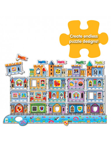 PUZZLE CREEAZA-TI PROPRIUL CASTEL,TLJ234884