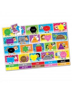 PUZZLE MARE DE PODEA - CULORI SI FORME - ENG,TLJ438152 2