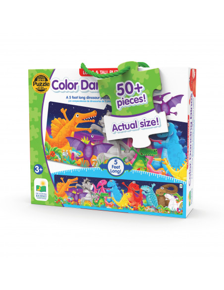 PUZZLE LUNG DE PODEA - DINOZAURI COLORATI,TLJ423929